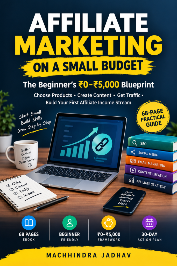 affiliate marketing small budget ebook image